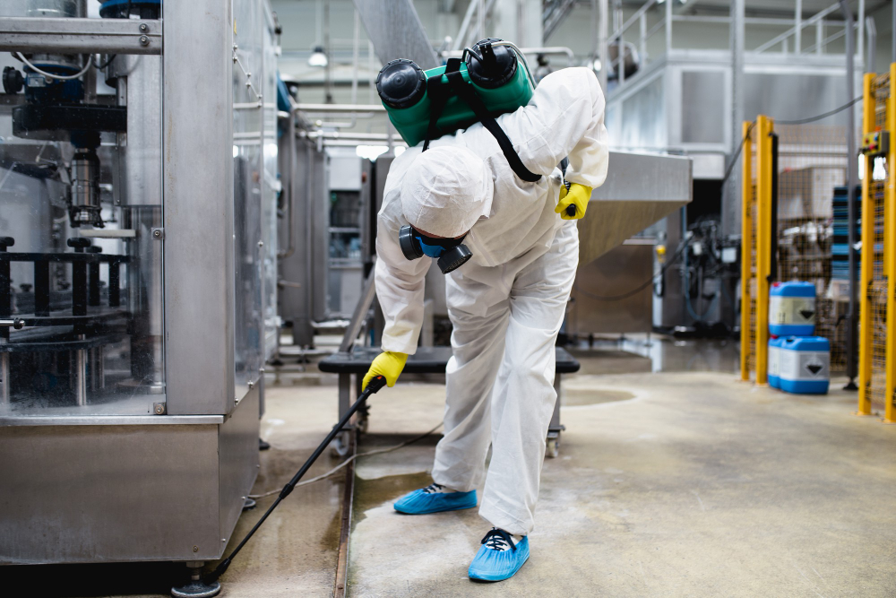Professional Pest Control Services in Okhla Phase 2 Delhi - SKUAS treating manufacturing units and warehouses