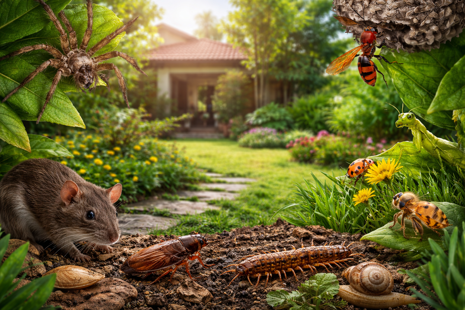 Delhi's Top 7 Creepy Crawlies: Which Ones to Avoid and Which Ones Protect Your Home?