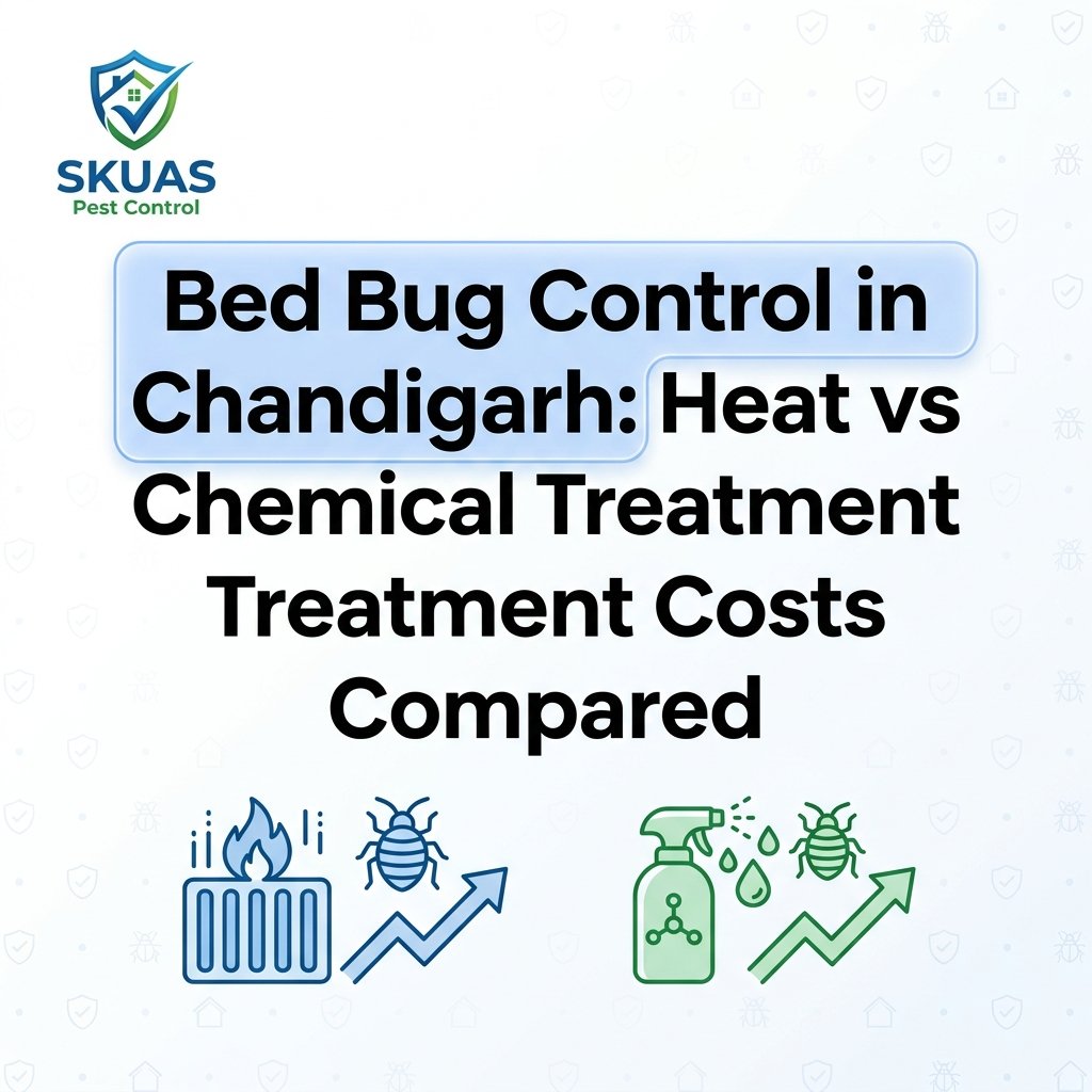 Bed Bug Control in Chandigarh: Heat vs Chemical Treatment Costs Compared