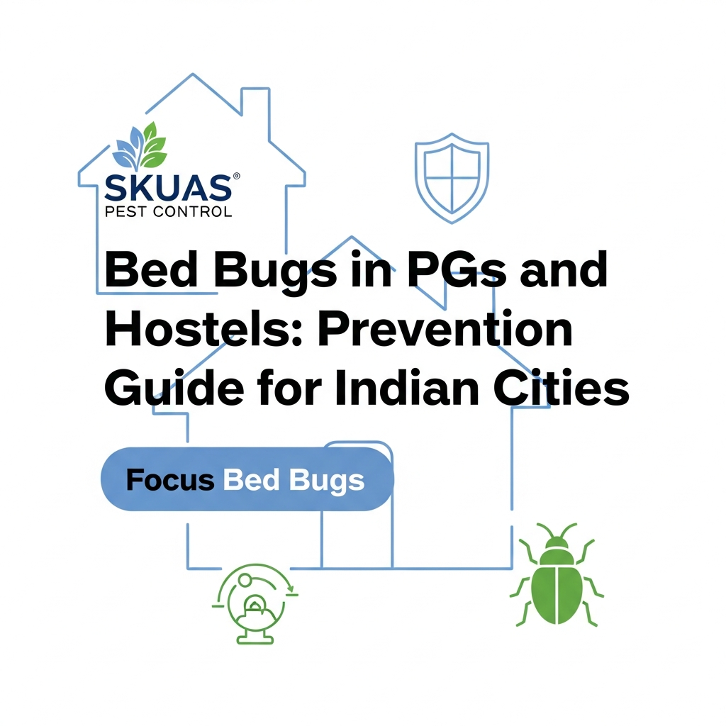 Bed Bugs in PGs and Hostels: Prevention Guide for Indian Cities (2026)