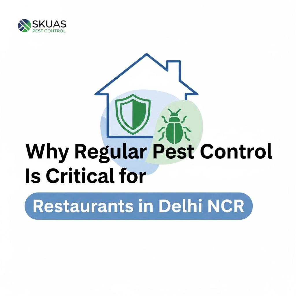 Why Regular Pest Control Is Critical for Restaurants in Delhi NCR (2026 Guide)