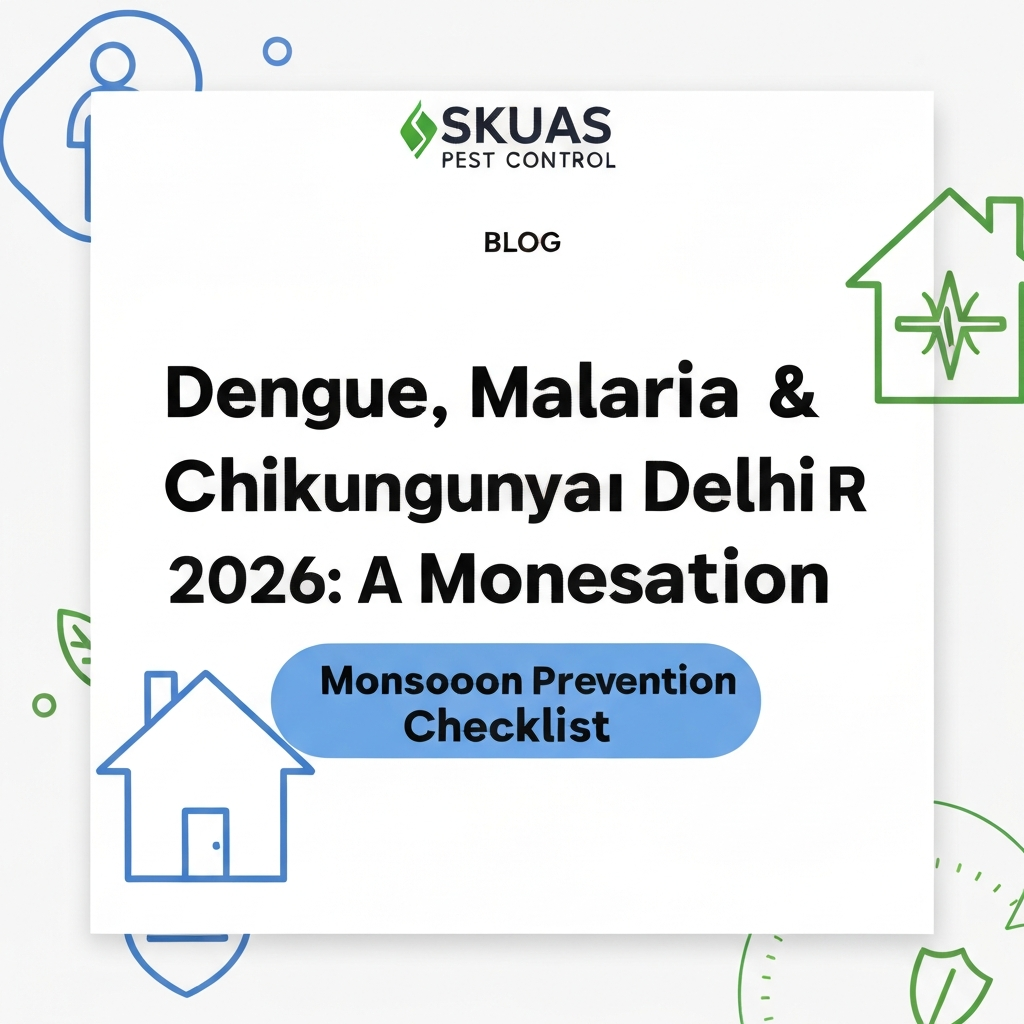 Dengue, Malaria & Chikungunya in Delhi NCR 2026: A Monsoon Prevention Checklist