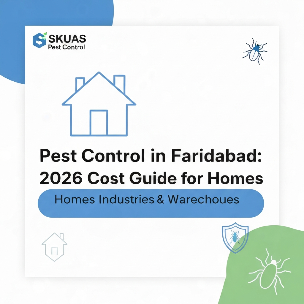 Pest Control in Faridabad: 2026 Cost Guide for Homes, Industries & Warehouses