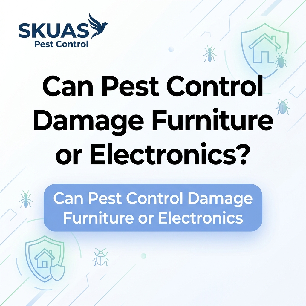 Can Pest Control Damage Furniture or Electronics?