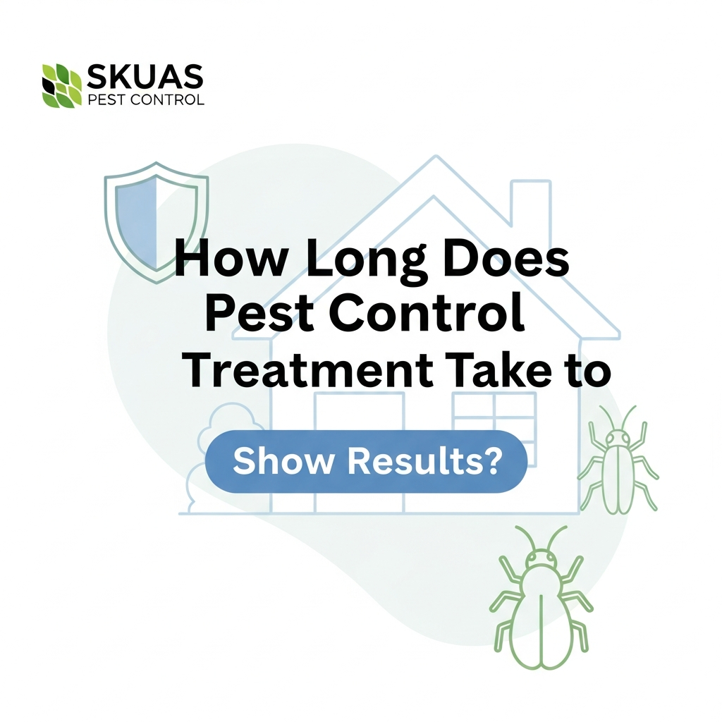 How Long Does Pest Control Treatment Take to Show Results?