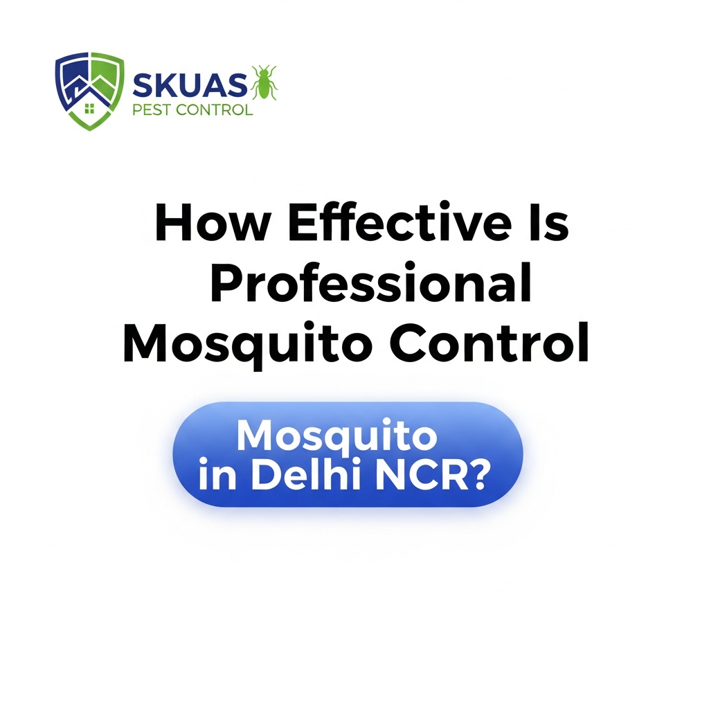 How Effective Is Professional Mosquito Control in Delhi NCR?