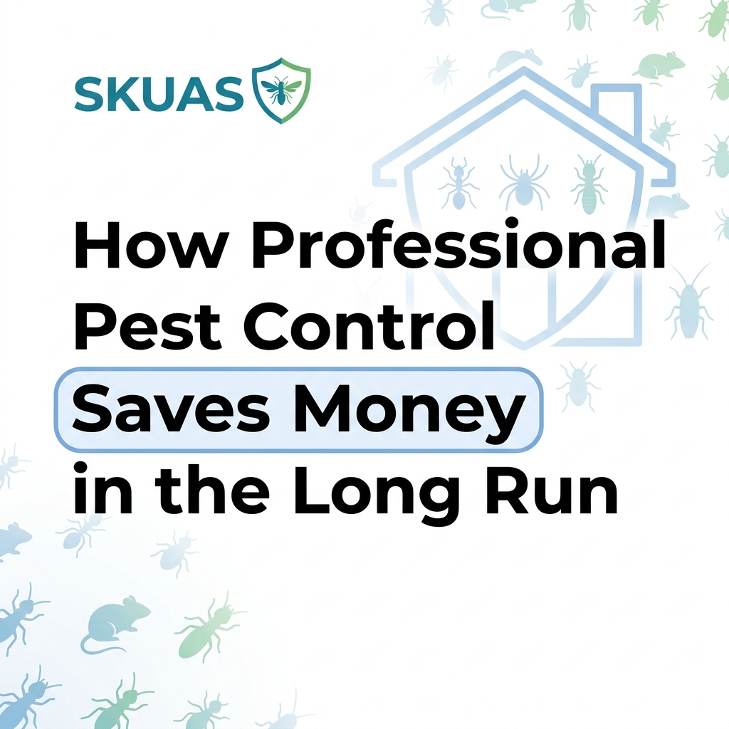 How Professional Pest Control Saves Money in the Long Run