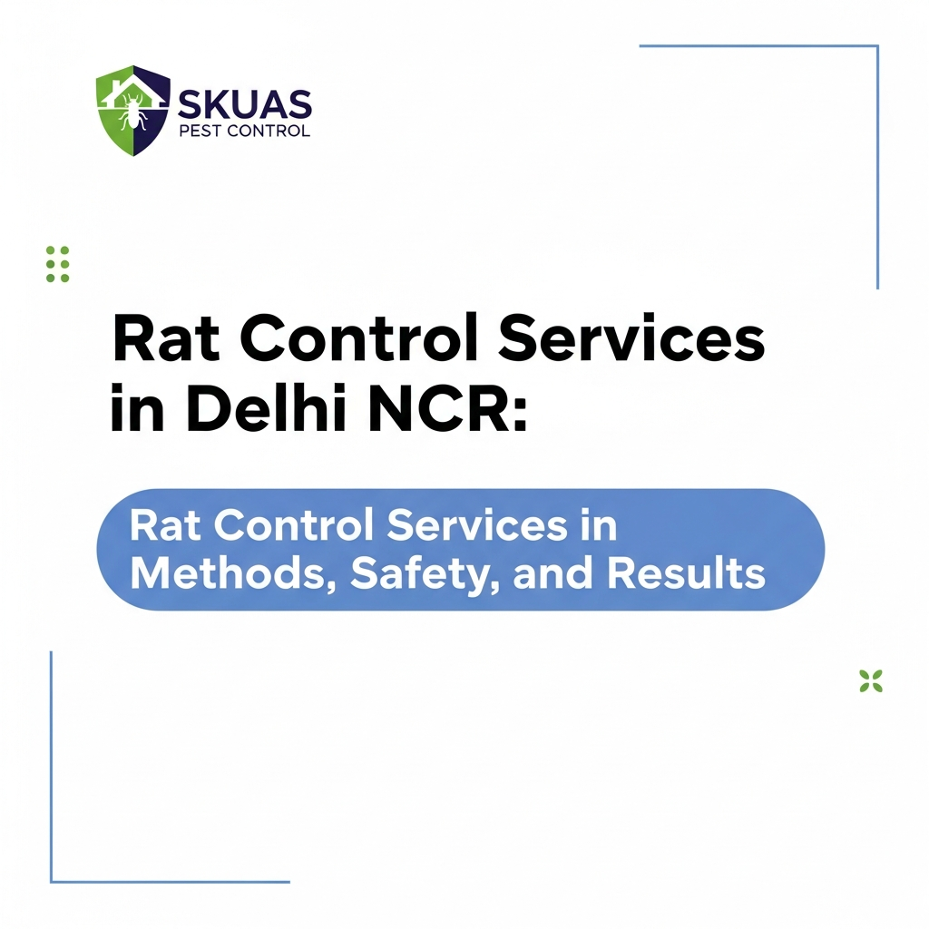 Rat Control Services in Delhi NCR: 2026 Safety & Removal Guide