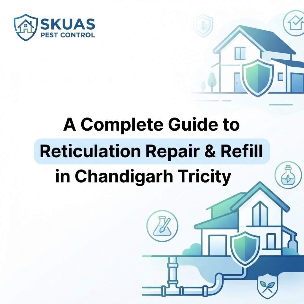 A Complete Guide to Termite Reticulation Repair & Refill in Chandigarh Tricity (2026)