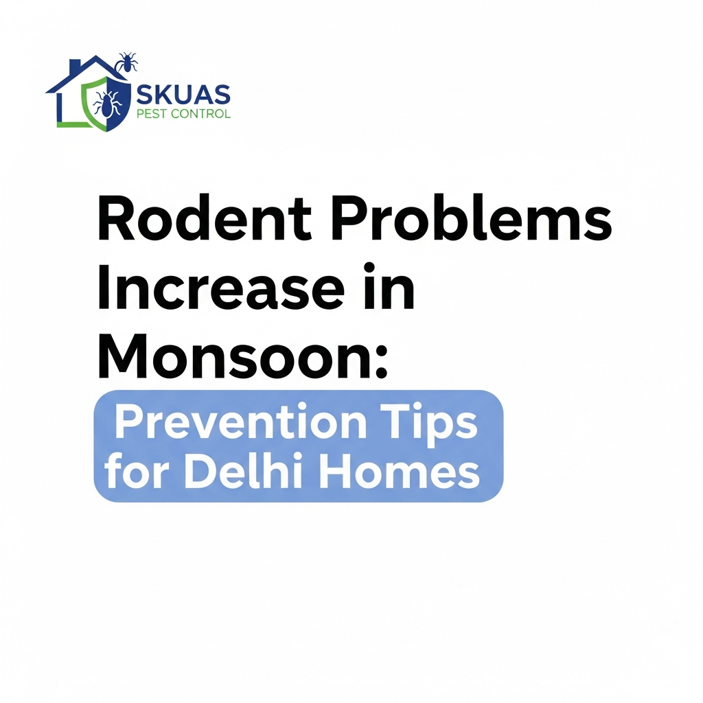 Rodent Problems Increase in Monsoon: Prevention Tips for Delhi Homes