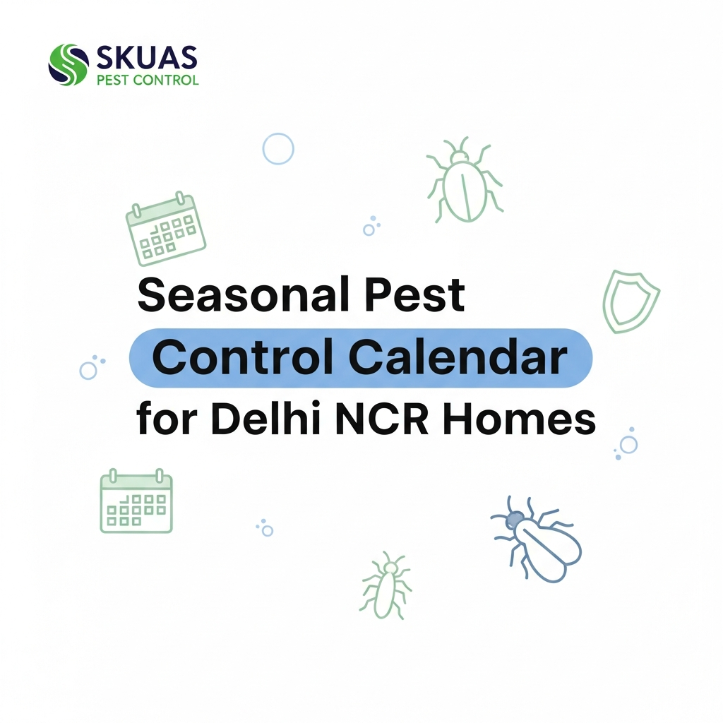Seasonal Pest Control Calendar for Delhi NCR Homes