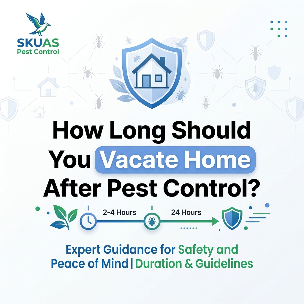 How Long Should You Vacate Home After Pest Control?