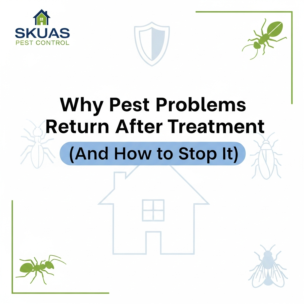 Why Pest Problems Return After Treatment (And How to Stop It)